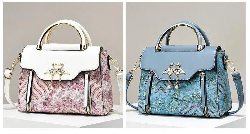 New Women bag  for shoulder bag leather handbag sac a main femme luxury designer Carrying a ox-skin bag under one shoulder bag