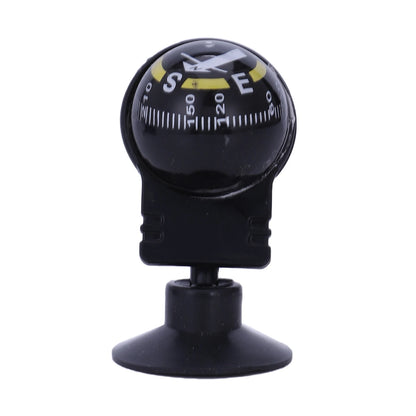 New Car Vehicle Floating Ball Magnetic Navigation Compass Black