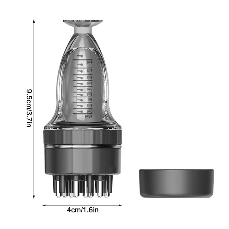 10ML Scalp Massage Comb Liquid Serum Oil Brush Nourish Head Hair Growth Hair Regrowth Hair Roots Comb Anti Hair Articles Tools