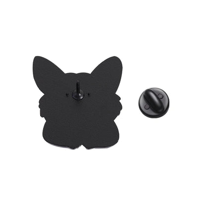 Cartoon Cute Dog Raccoon Rabbit Brooch Enamel Pins Creative Animal Quotes Brooch Lapel Badge Backpack Accessories Jewelry Gift