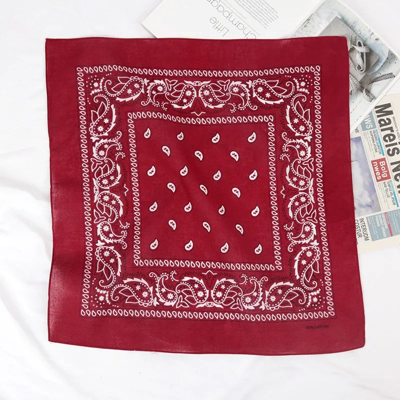 21 Colors Summer Ip Hop Bandana Casual Elegant Thin Breathable Neck Women Head Wrap Hair Scarves Shawl for Women/Men/Boys/Girls