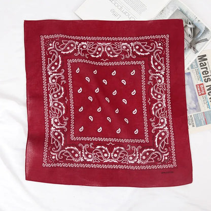 21 Colors Summer Ip Hop Bandana Casual Elegant Thin Breathable Neck Women Head Wrap Hair Scarves Shawl for Women/Men/Boys/Girls