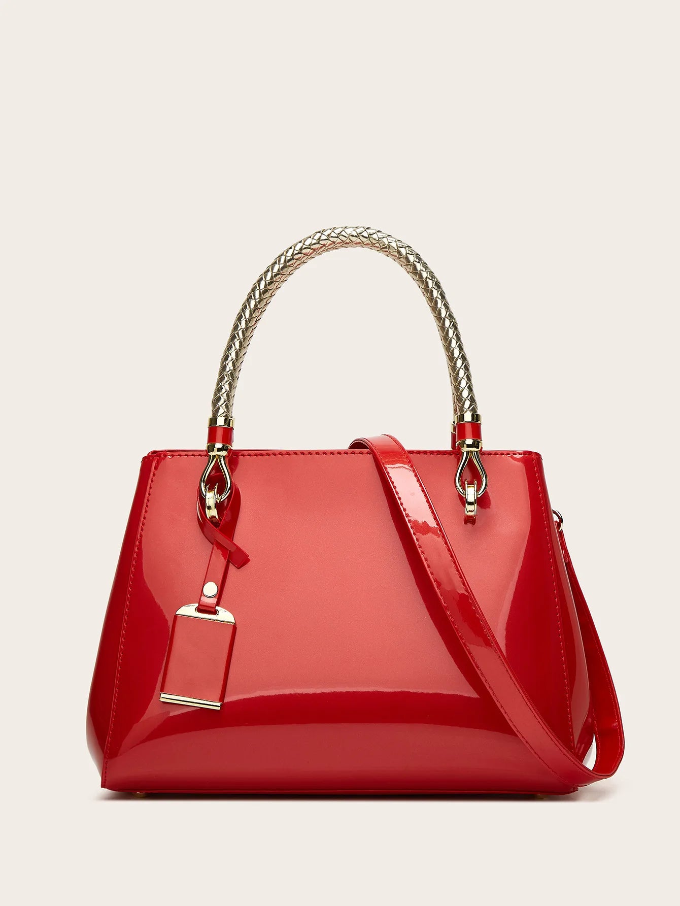 Faux Leather Handbags for Woman 2026 Luxury Bags Designers Evening Party Handbag Ladies Bag Wine Rose Red Navy Pink Beige Black