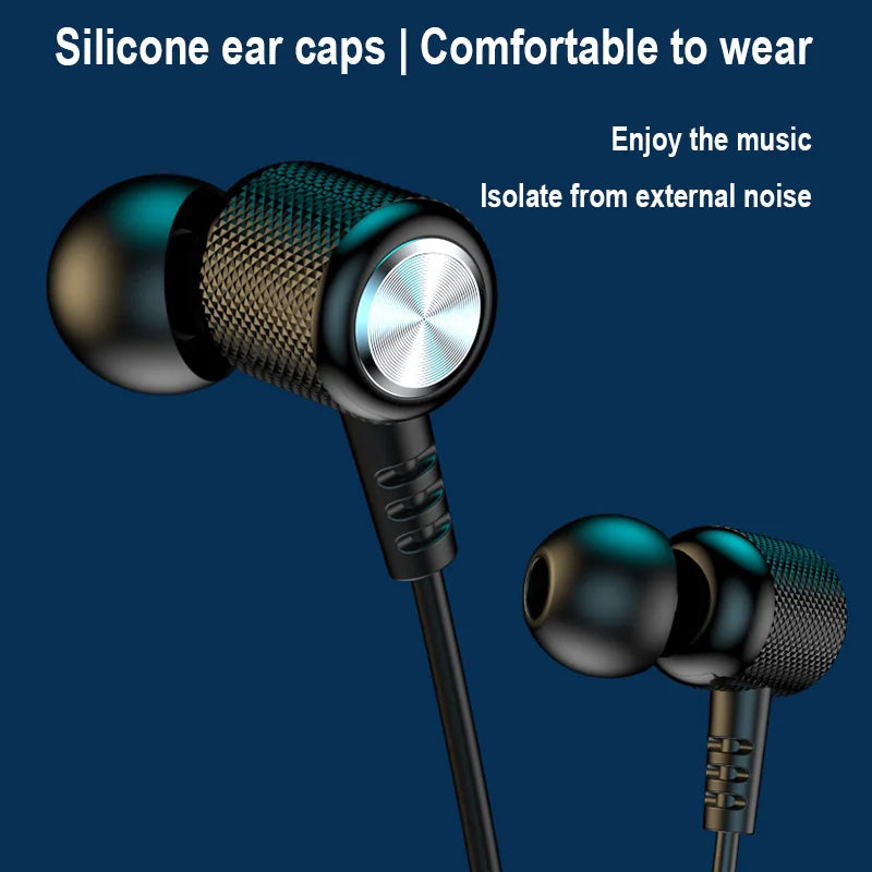 For Xiaomi Lenovo Bluetooth Earphone Silicone Neckband Headset HiFi 9D Stereo Sports Halter Wireless Headset Magnetic Earbuds