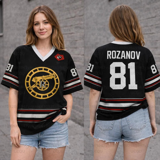 New Heated Rivalry Hockey Jersey Short Sleeve Tee Men's Women's Rozanov HOLLANDER T-shirt Unisex Tops