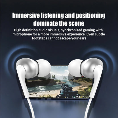 For Samsung Wired Headphones in Ear USB Type C Earphones 9d HiFi Stereo Earbuds For Galaxy S26 S25 S24 S23 S22 S21 Ultra A56 A54