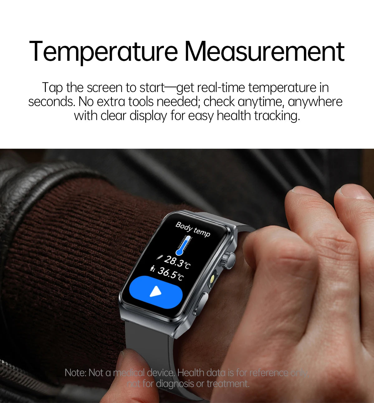 New 2025 For Apple Watch 10 Smart Watch Men Body Temperature Bluetooth Call GPS Sports Women Smartwatch for Apple iOS Watches