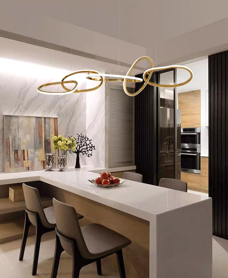 Modern Home Decor LED Lights Pendant Light Lamps for Living Room Ceiling Chandelier Chandeliers for Dining Room Indoor Lighting