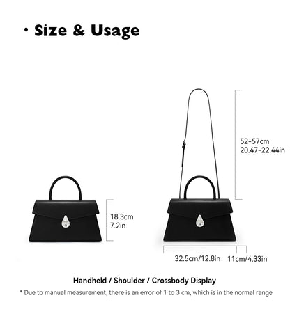 2026 FASHION LUXURY DESIGNER ORIGINAL STYLISH LEATHER HANDBAG WOMEN'S BAG BUSINESS PURSE FEMALE TREND SHOULDER OL BRAND LADY