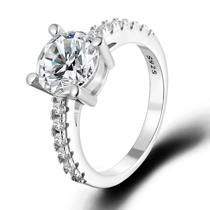 BLUEENCH D VVS1 Moissanite Rings for women Sparkling Diamond Bridal Sets with GRA s925 Sterling Sliver Plated 18k Eternity Band