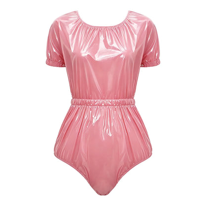 Women Men Washable Diaper Cover Sleeveless Waterproof Bodysuit Swimwear Clubwear Elderly Alzheimer Bedridden Adaptive Clothing