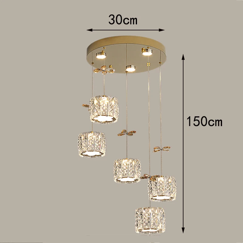 Modern Home Decor LED Lights Pendant Light Lamps for Living Room LED Chandeliers for Dining Room Hanging Light Indoor Lighting