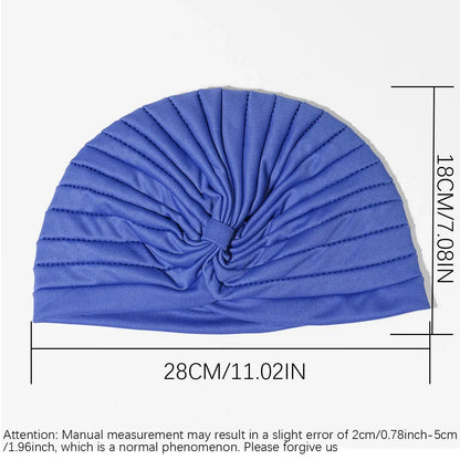 Women's Elastic Pullover Yoga Hat Watermelon Headscarf Hat Indian Headwrap Middle Eastern Muslim Hat