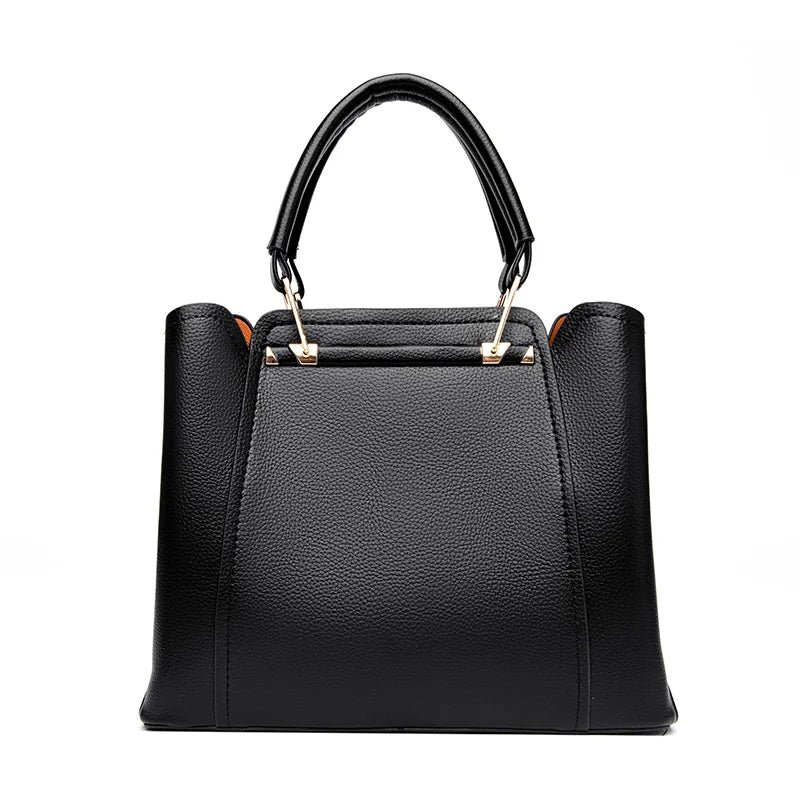 2024 Luxury Women Designer 3 Layers Shoulder Crossbody Sac Ladies Large Capacity Leather Handbags Shopper Brand Messenger Totes