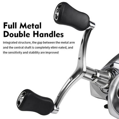 Spinning Fishing Reel 7+1BB Stainless Steel Bearings 5.2:1 6KG Max Drag Left Right Handle Saltwater Freshwater Lure Reel Tackle
