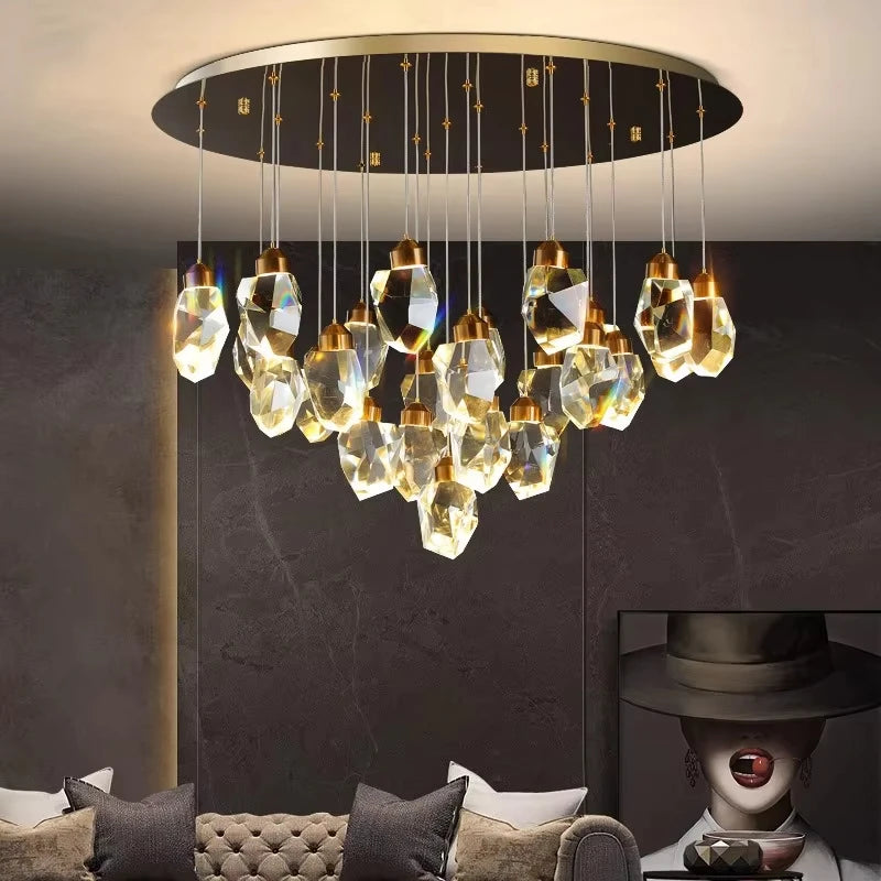 Living room decoration salon bedroom decor dining room Pendant lamp led lights for room indoor Chandelier lighting Chandeliers
