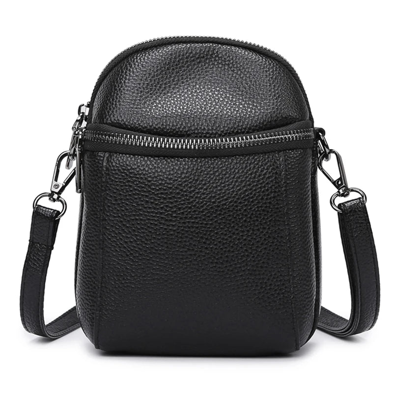 100% Genuine Cow Leather Luxury Handbags Women Bags Designer Ladies Crossbody Shoulder Bags for Women Top Quality Sac A Main New