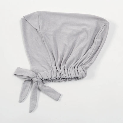 Fashion Cotton Jersey Forehead Cross Inner Hijab Cap Underscarf Tie Back Adjustable Muslim Under Scarf Women Inner Hijab Band