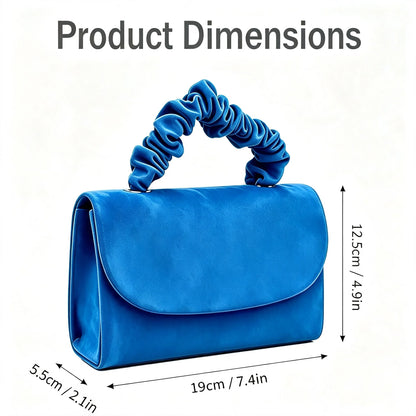 Women's Evening Bag, Faux Suede Solid Color Evening Dress Handbag, Suitable for Business, Commuting, Portable Makeup Bag, Wallet, Ideal for Prom, Parties, Weddings, and Holiday Gatherings