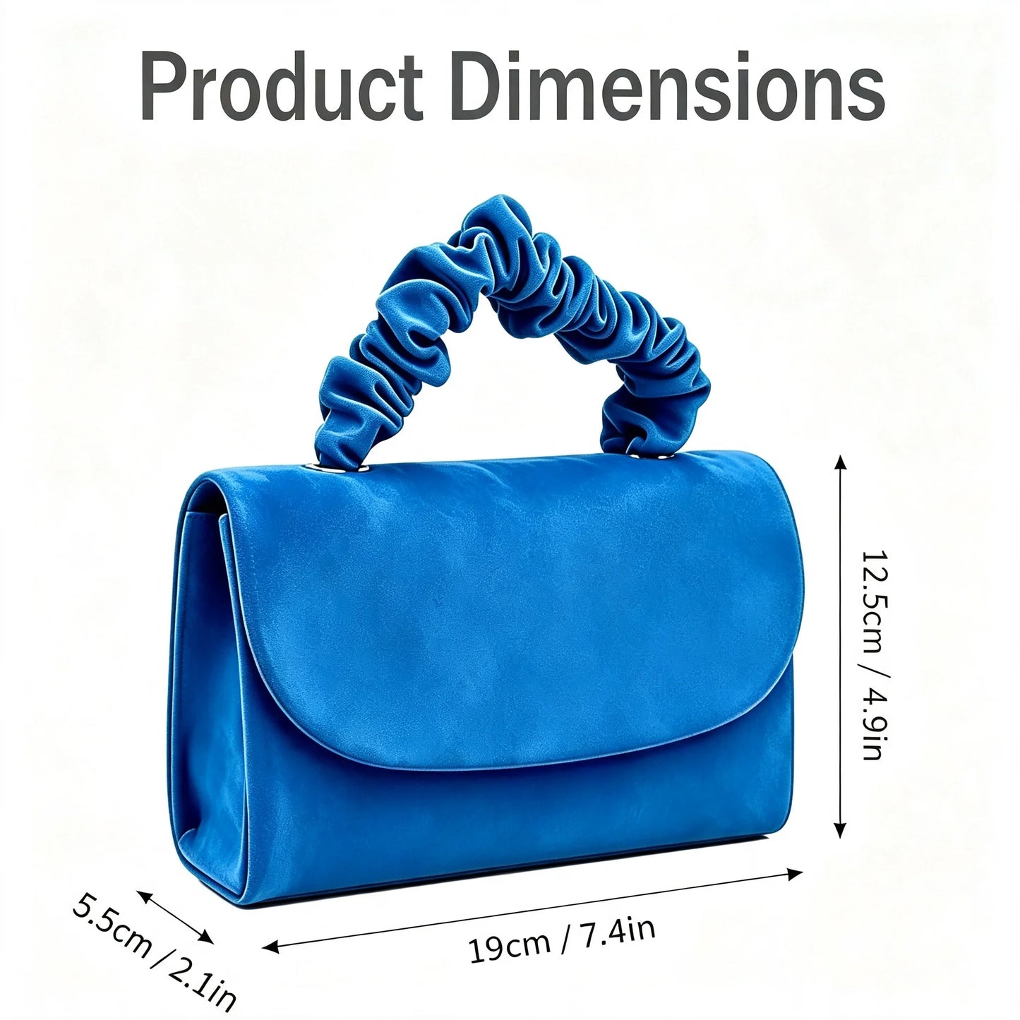 Women's Evening Bag, Faux Suede Solid Color Evening Dress Handbag, Suitable for Business, Commuting, Portable Makeup Bag, Wallet, Ideal for Prom, Parties, Weddings, and Holiday Gatherings