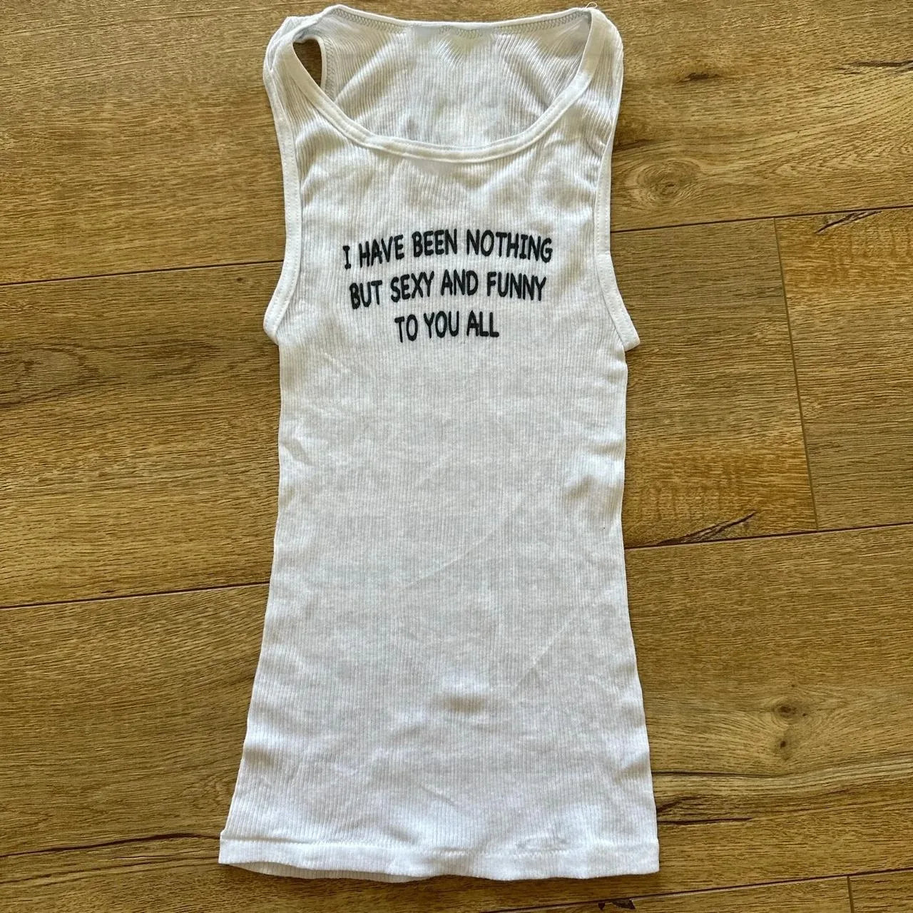 Summer Woman 2000s Style Y2k Crop Top Sexys T-shirt Vintage Japanese Goth Letter Korean Popular Streetwear Tanks & Camis Clothes