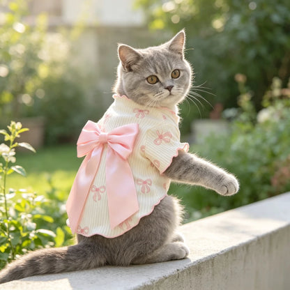 Breathable Lightweight Dog Tshirt Pet Vest Summer Wear Comfortable Elastic Soft for Small Dogs Cats Cute Design Pet Clothing Summer Outfit