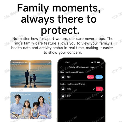 Incoming Call Vibration Alerts Smart Ring 2026 Gesture To Swipe Videos Messages Alarms Vibration Health Monitoring Smartring NEW