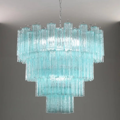 Luxury Glass Pendant Ceiling Light Fixture Chandelier Led Ceiling Lamp Modern Hanging Chandelier Lights Salon Chandeliers Lustre