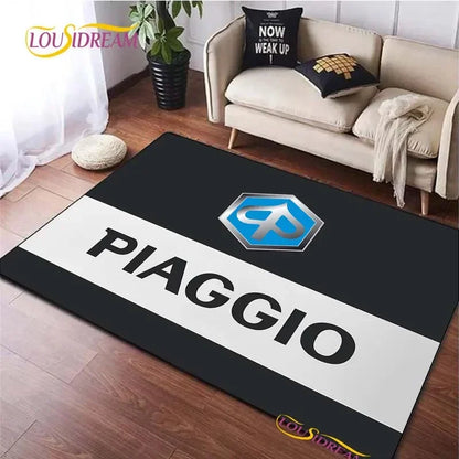 Modern Fashion Piaggios Moto Carpet for Living Room Bedroom Sofa Area Rug decor Kitchen un-slip floor Mat Alfombra birthday gift