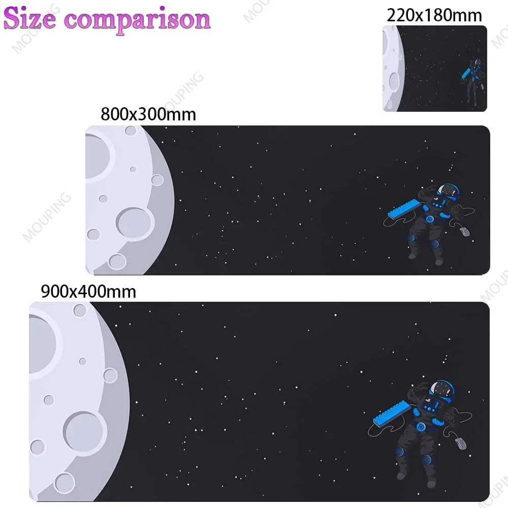 Xxl Mouse Pad Dualshot 2 Black Deskmat Playmat Laptop Anime Gaming Keyboard Rubber Pad on The Table Mouse Mat Pc Carpet