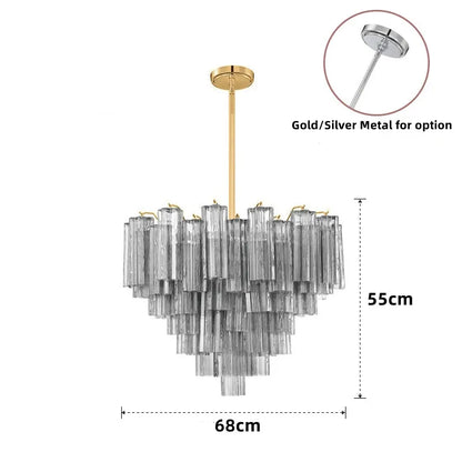 French Style Artistic Chandelier Medieval Colored Glass Retro Lighting for Living Room Dining Room Bedroom Villa Staircase Home