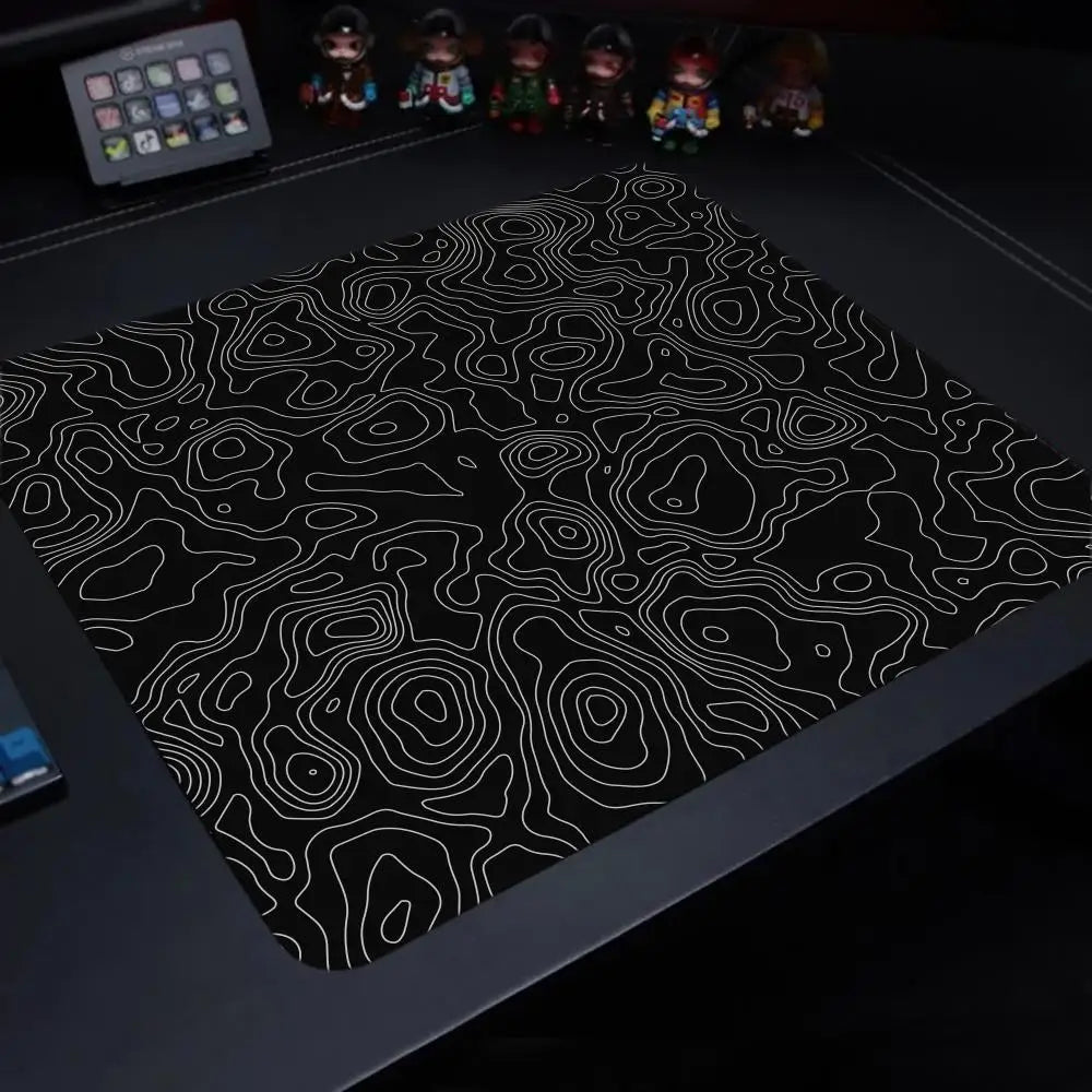 Fluid Mouse Pad 22X18 40X45 Square Computer Accessories Office Game Table Mats Rubber Anti-slip Mousepads Small Decor Desk Pads