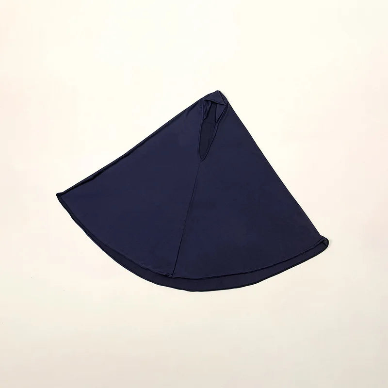 80*90cm Hot Sale Crystal Linen Malay Scarf Fashion Solid Color Pull-On Headscarf