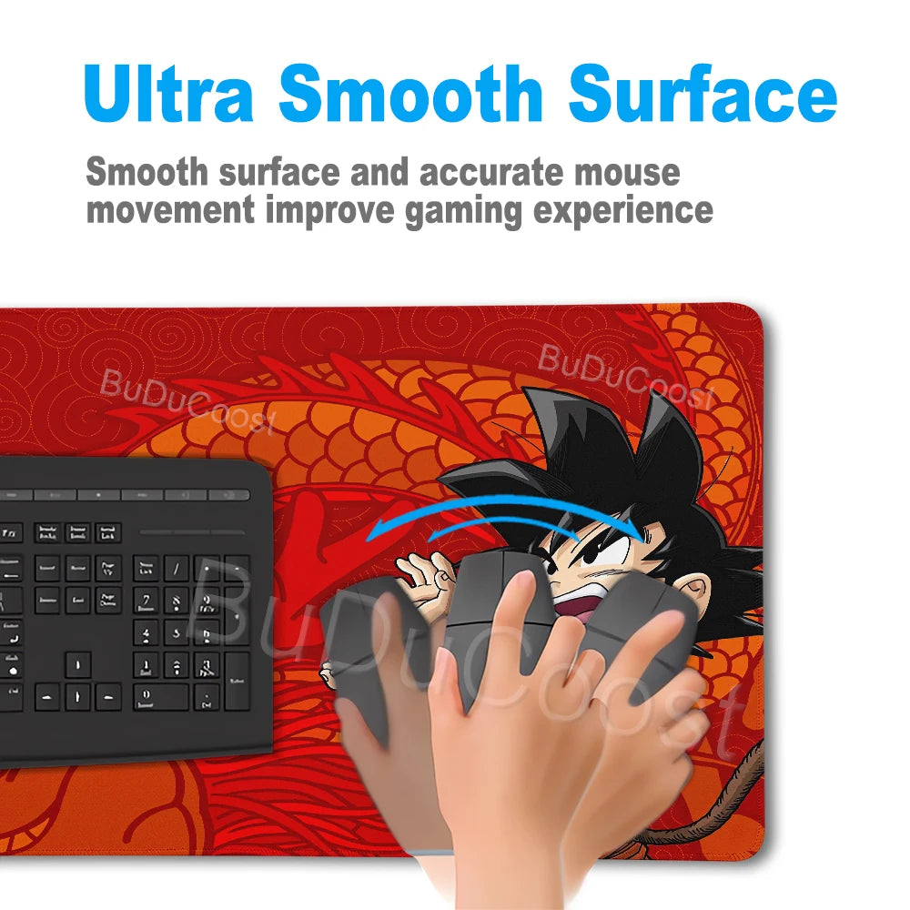 Anime Dragon Ball Mouse Pad Large PC Rubber Mousepad Gamer Mouse Mat Desk accessories Gaming Keyboard Mats Office Computer Pads