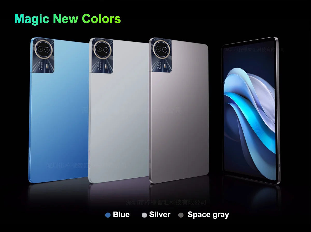 Nenmone Mpad15 2 in 1 Tablet Laptop 14' Android 15 Octa Core 14inch Tablet 16GB RAM 512GB 4G+wifi Dual Speakers 12000Mah Battery