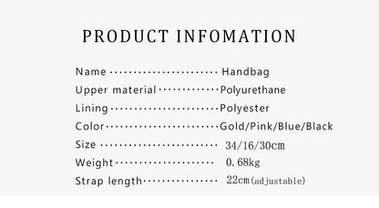 CH Ladies Handbag Large Capacity Shoulder Bag Ladies Handbag Luxury Brand 2026 New Multifunctional Fashion Design Classic Retro