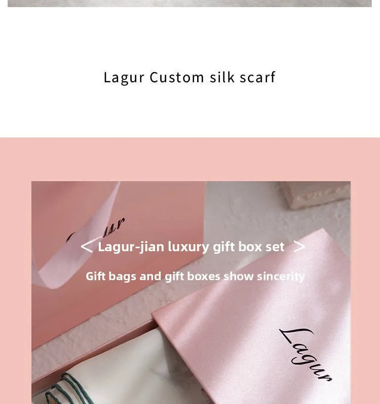 100% Mulberry Silk Square Scarf Women Animal Print Neck Scarf Soft Lightweight Neckerchief For Daily Office And Vacation Use