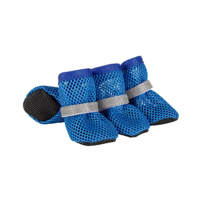 4pc, Dog Shoes Non-slip Breathable Wear-resistant Dog Boots Suitable for Small Medium Sized Pets Puppy Protective Footwear