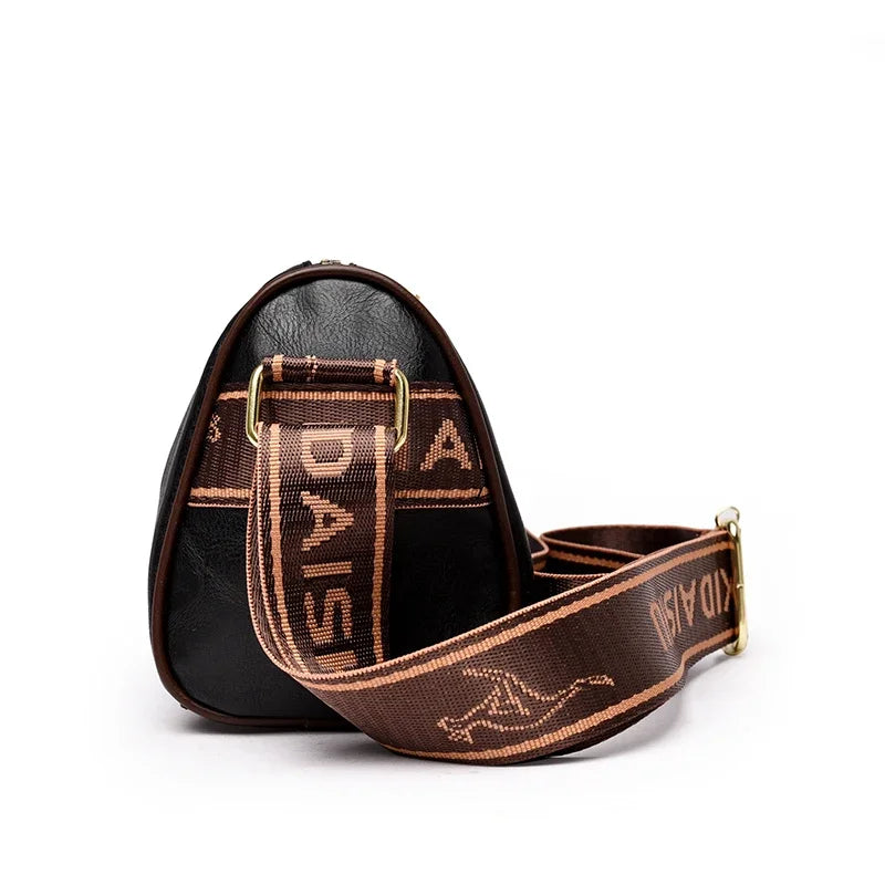 Shoulder Bag Casual Women Handbag Soft Leather Shoulder Crossbody Bags for Women New Fashion Print Ladies Messenger Tote Bag
