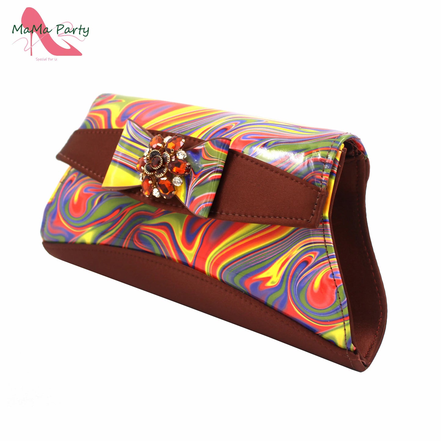 2024 New Design Italian Women Shoes and Bag to Match in Super High Heels in Yellow African Ladies Sandals for Wedding Party