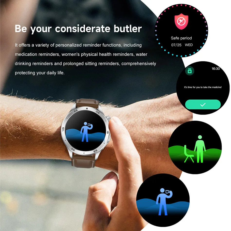 2025 New For OPPO Watch X2 GPS Smart Watch Men High-end Business Men Bluetooth Call IP68 Waterproof Fitness Tracker Smartwatches