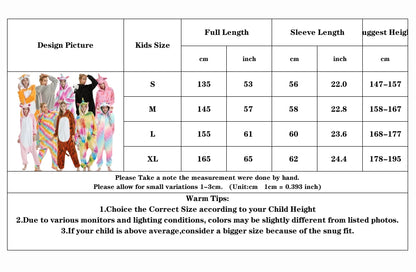S M L XL Women One-piece Pajama Plush Flannel Jumpsuit Adult Winter Kigurumi Anime Onesies Halloween Unicorn Cosplay Costumes