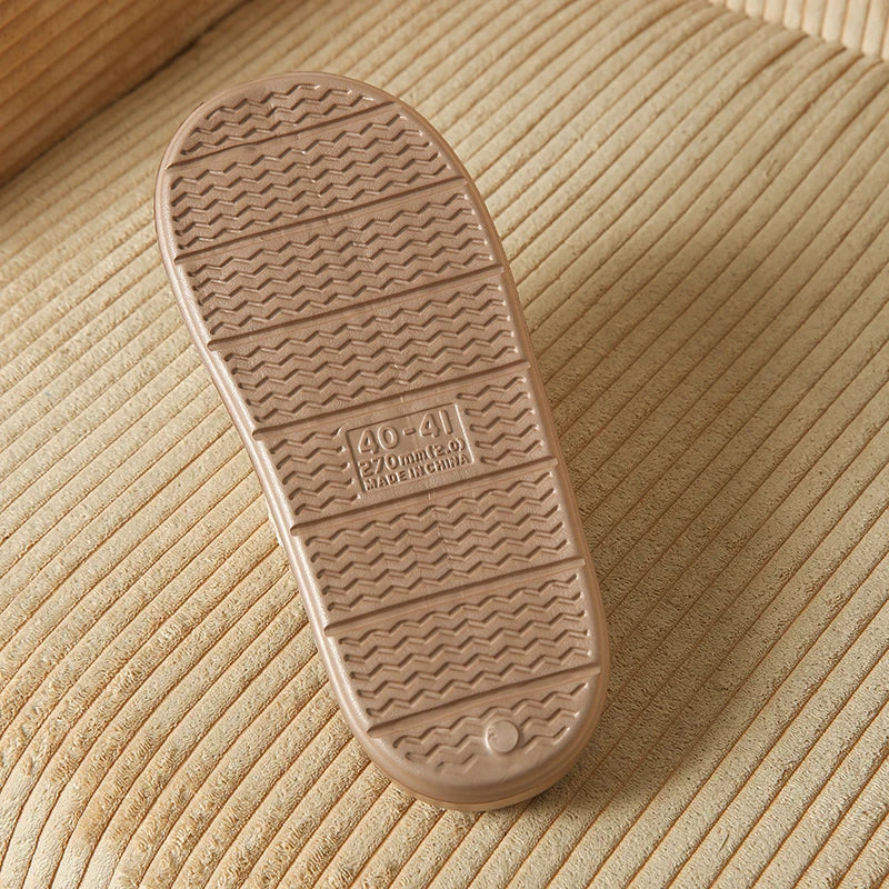 Hemp Casual Women's Slippers Home Spring Summer Luxury Designer Woman Shoes Flat Fashion Indoor Footwear Elegant Platform Slides
