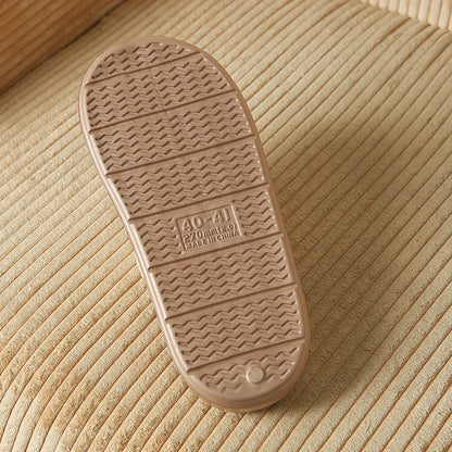 Hemp Casual Women's Slippers Home Spring Summer Luxury Designer Woman Shoes Flat Fashion Indoor Footwear Elegant Platform Slides