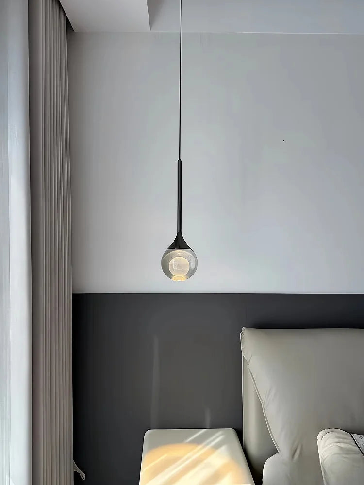 Modern Crystal Pendant Lights Indoor Ceiling Lamp Bedroom Living Room Bar Counter Ceiling Chandelier Lights Home Decor