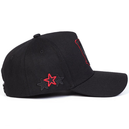 Unisex MA Letter Embroidery Baseball Caps Spring Autumn Outdoor Adjustable Casual Hats Sunscreen Hat Sports Cap