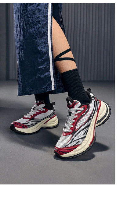 Xtep Basque 3.0 Trendy Cushioning Stable Soft Flexible Rubber Thick Sole Daily Sports Female Shoes 874218320006