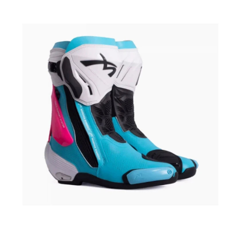 Men's Summer Breathable Racing Boots MOCHA SH109 Motorcycle Boots Breathable Women's Off-road Racing CE Certified Riding Boots