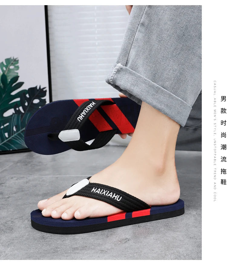Men's Summer Flip Flops EVA Non Slip Slippers Soft High Quality Sandals Beach Indoor Slides Ultralight Fashion Orginal Shoes