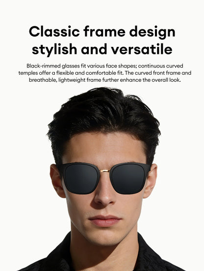 Lenovo GS106 Smart Wireless Glasses Bluetooth 6.0 Photochromic Lenses Sunglasses Hands-Free Music Calls Outdoor Sports Headphone